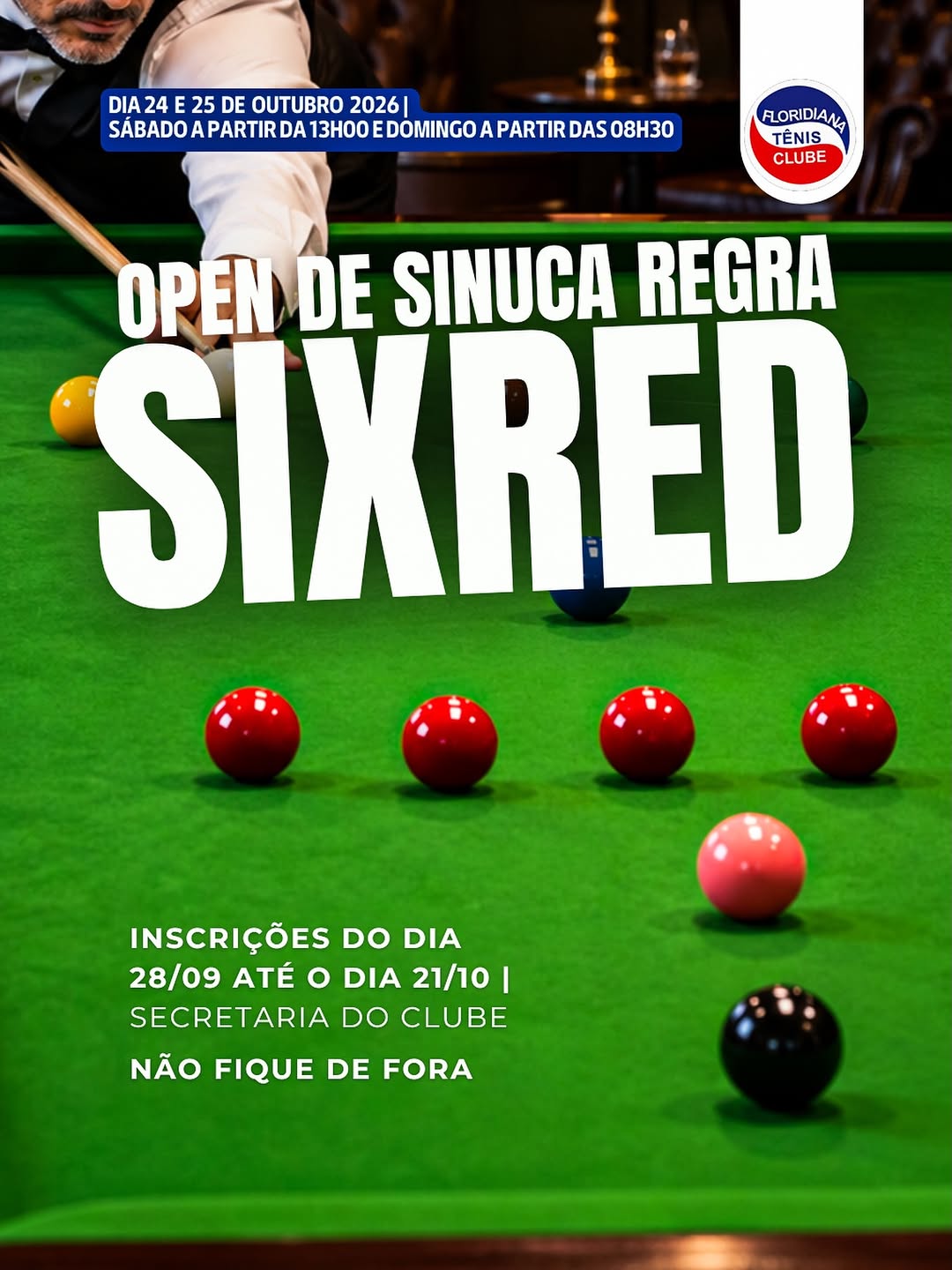 Open de Sinuca – Six Red