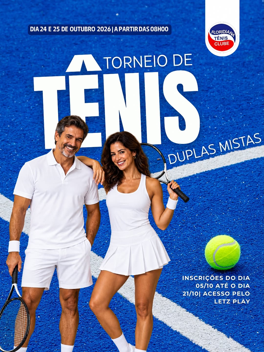 Torneio de Tênis – Duplas Mistas