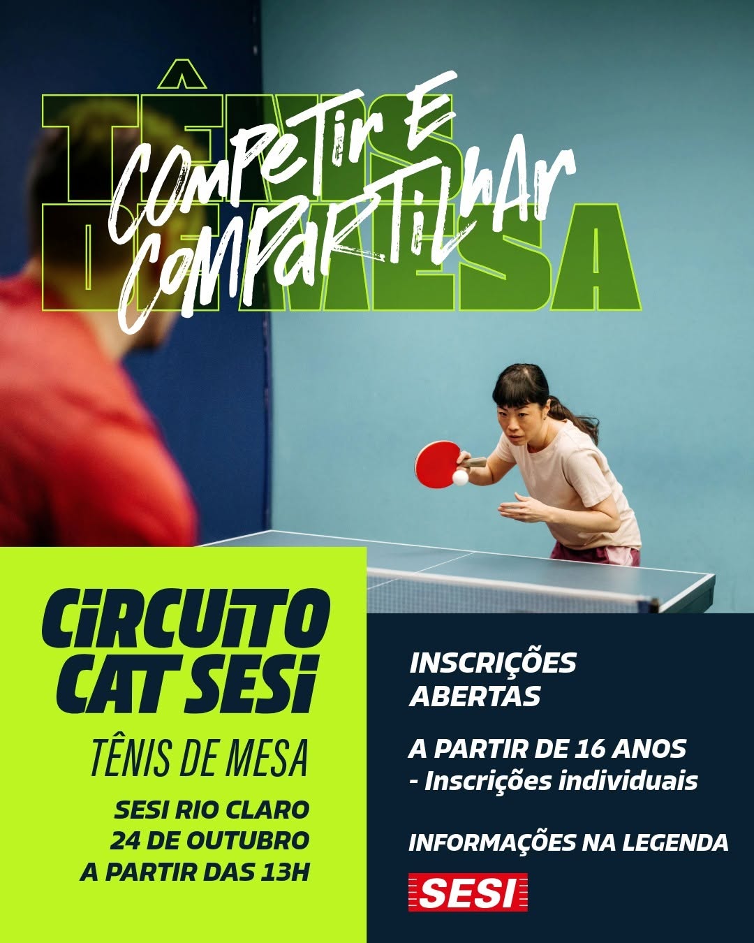 Circuito CAT Sesi de Tênis de Mesa