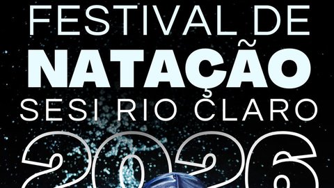 Festival de Natação SESI Rio Claro