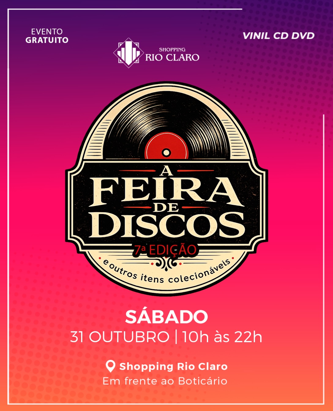 Feira de Discos - 7ª Edição