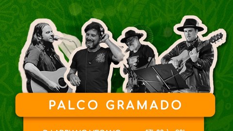 Programação Palco Gramado e Palco Interno