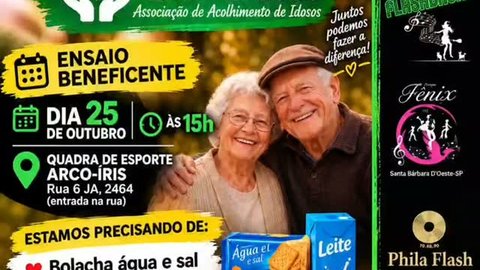Ensaio Beneficente Grupos de Passinhos Flashback