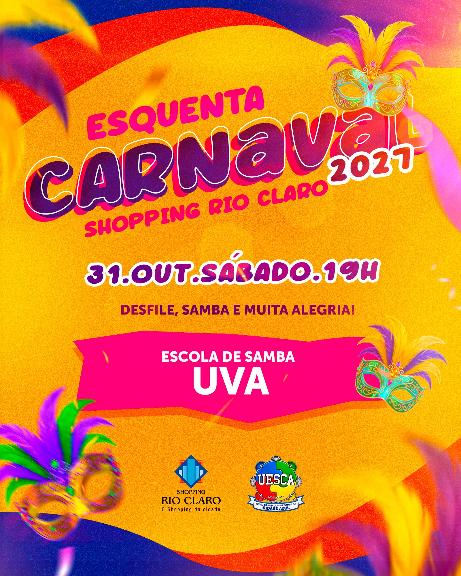 Esquenta de Carnaval com a Escola de Samba UVA