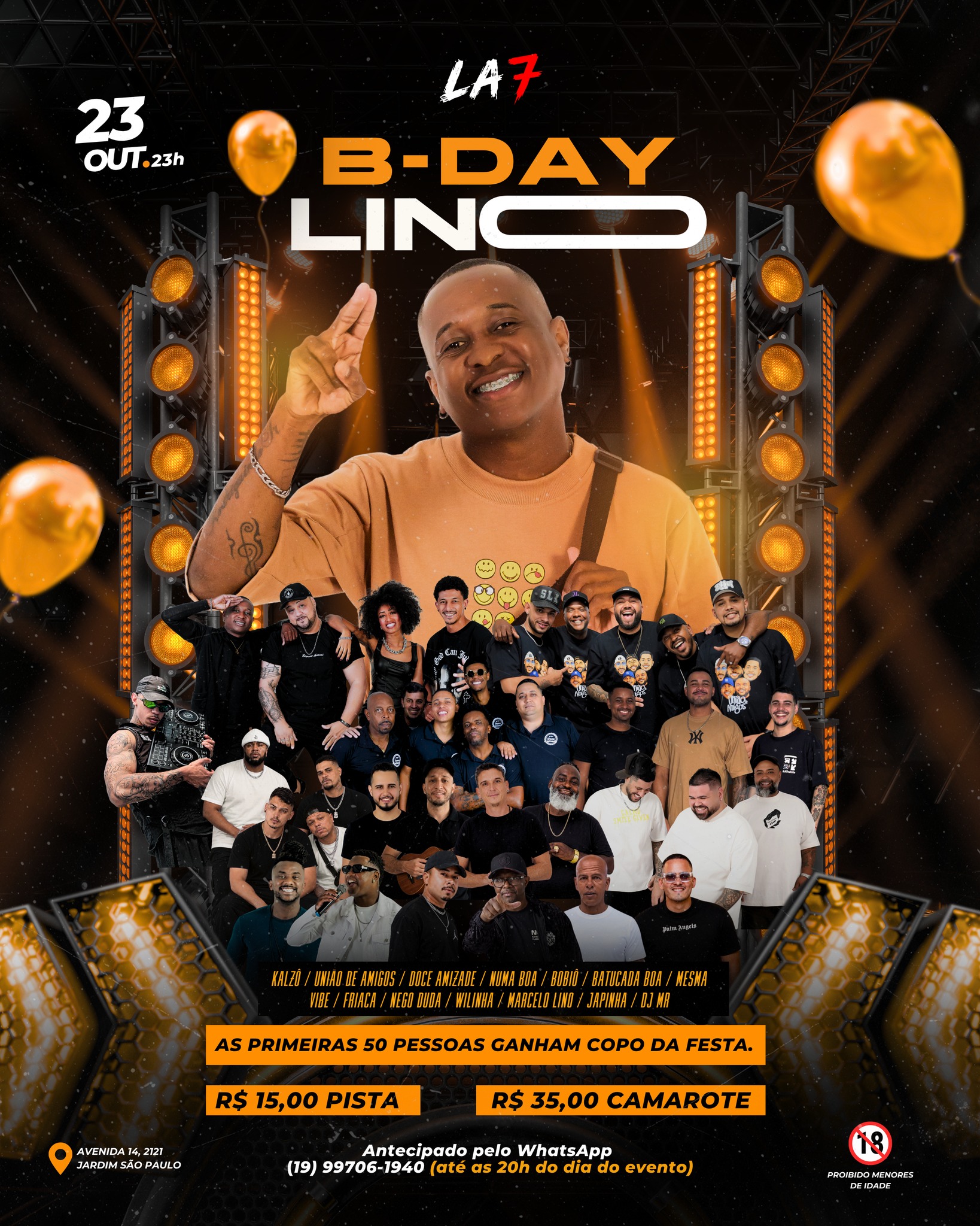 B-DAY LINO NA LA7