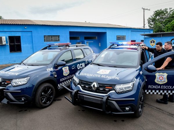 GCM de Rio Claro tem 2 novas viaturas para ronda escolar