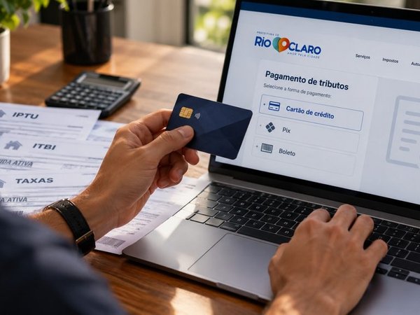 Contribuintes de Rio Claro agora podem pagar prefeitura também com cartão de crédito